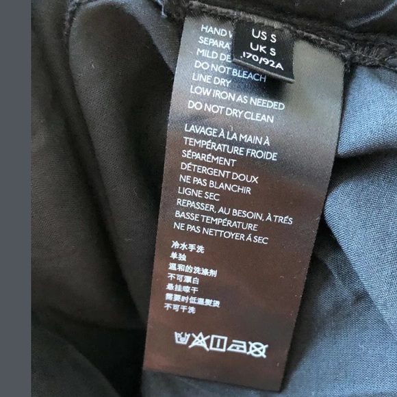 New Anthropologie Gold Foil Metallic Tunic Dress Size Small - Picture 8 of 9